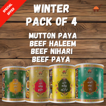JB Foods Winter Pack of 4